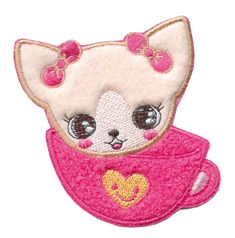 Nažehľovacie aplikácie veľké - mačička